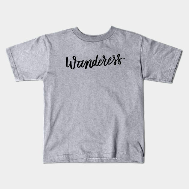 Wanderess Kids T-Shirt by olxKAIT